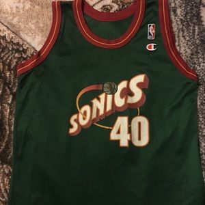 Vintage Champion Seattle SuperSonics jersey “Kemp”